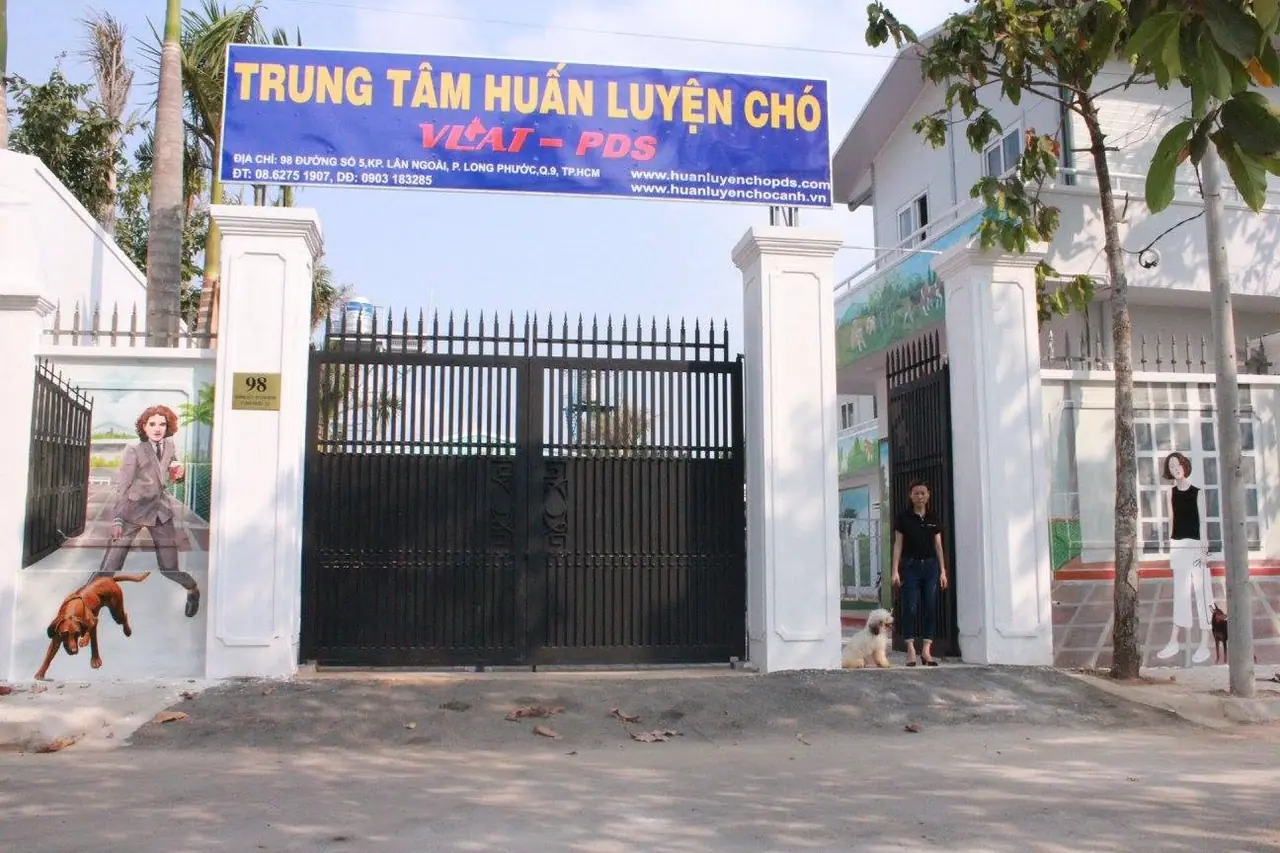 Cổng vào cơ sở 119 tại Long Phước, TP.HCM