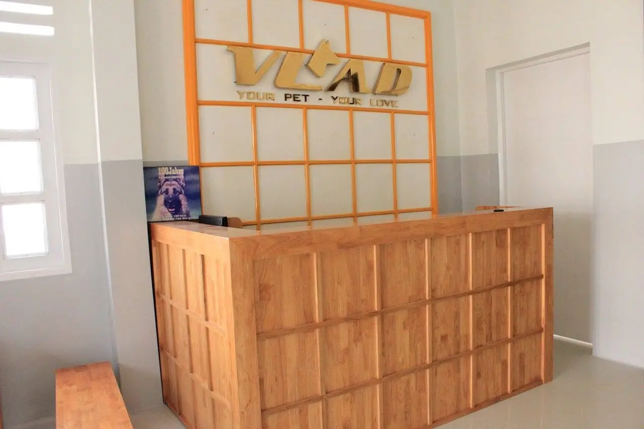 Quầy tiếp đón tại cơ sở trông giữ chó 119